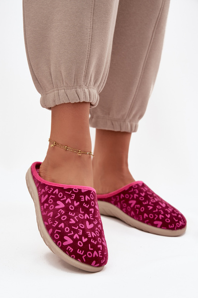 Damenhausschuhe Love Inblu ET000032 Rosa