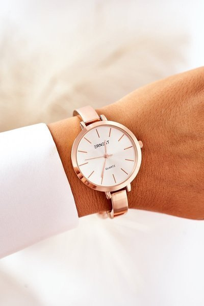 Montre Sur Bracelet ERNEST Or Rose