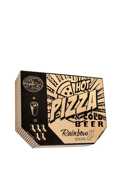 Setați șosete Rainbow Pizza & Beer 5 perechi