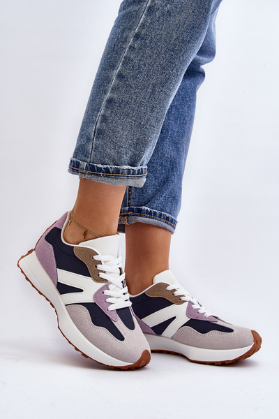 Women's Purple Sports Shoes Chloette