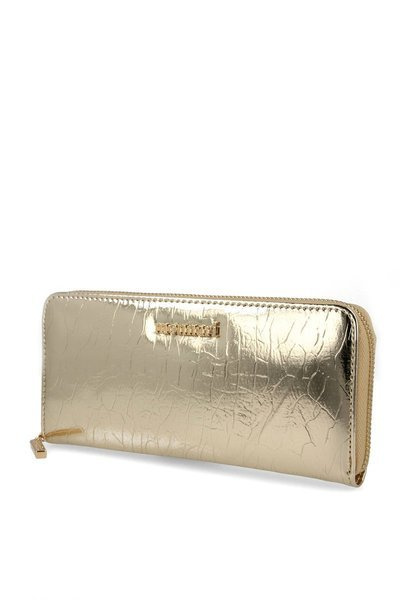Damen-Geldbörse MONNARI PUR0100-M23 Gold lackiert