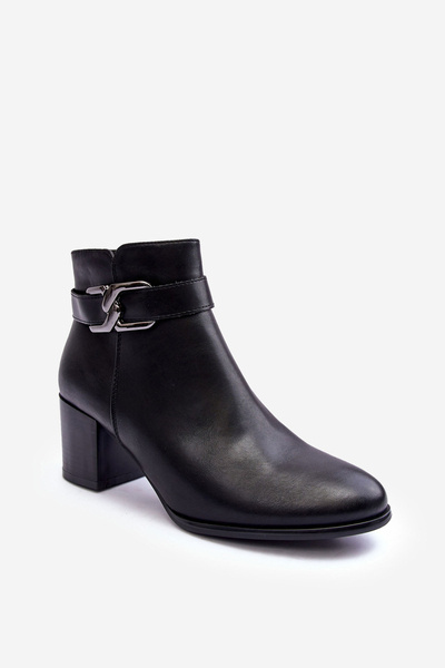 Bottes Chaudes Femme Avec Décoration Noir Astrid