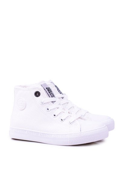 Baskets montantes blanches Big Star pour enfants BB374141