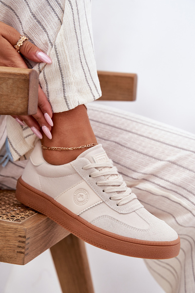 Női Sneakers Big Star RR274806 Bézs
