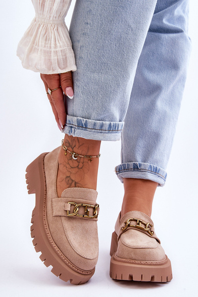 Platforma de piele de piele de piele de piele de piele de piele de piele de piele de piele de piele de piele bej larey