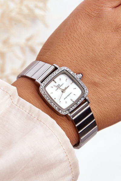 Damen wasserdichte Uhr Giorgio & Dario GDM5240 Silber
