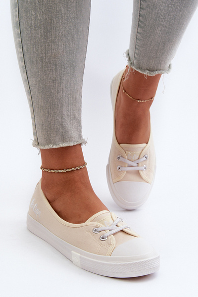 Damen-Sneaker-Schuhe Lee Cooper LCW-24-31-2728 Beige
