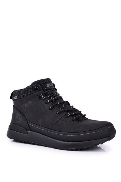 Chaussures de trekking pour hommes Big Star Outdoor noires GG174563