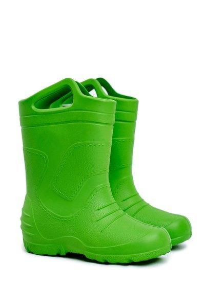 Vaikiški Guminiai Galoshes Batai Žalias Išimtas Insert Stomilki
