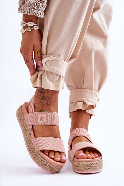 Women's Sandals Big Star LL274859 Pink