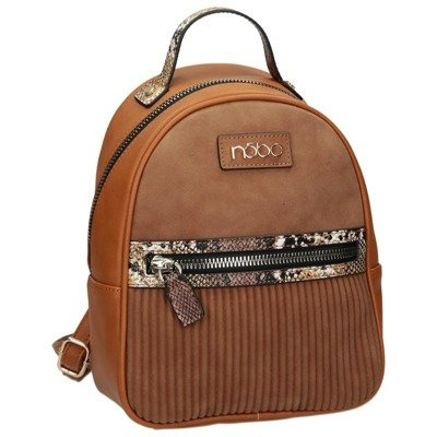 Klasszikus hátizsák NOBO Barna NBAG-G2680-C017