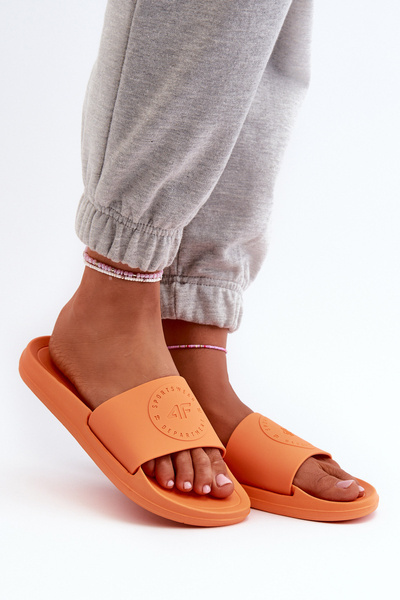 Claquettes pour femmes 4FMM00FFLIF045-70S Orange