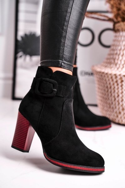 Cizme pentru femei pe High Heel Sergio Leone Black BT533