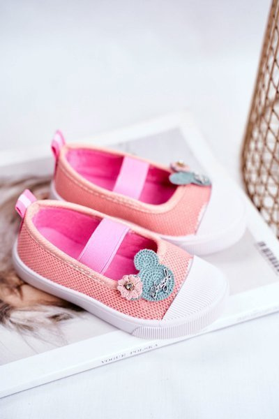 Baskets Enfant Saumon Estienne