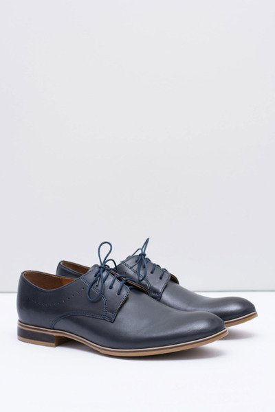 Demi-chaussures Damoste bleu marine pour hommes élégants