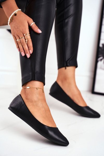 Ballerinas pentru femei Black Maude