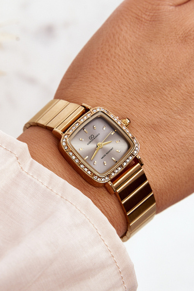 Damen wasserdichte Uhr Giorgio & Dario GDM5240 Gold