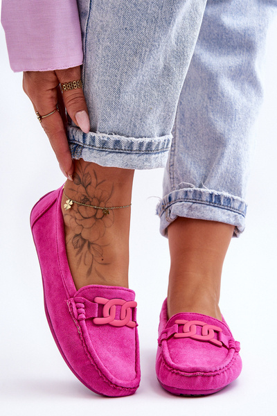 Mocasini femei Pink Rabell
