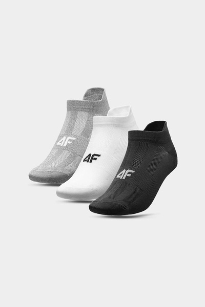 Herren 4F Training Socken 3-PACK 4FAW23USOCM201-201-90S Multicolor