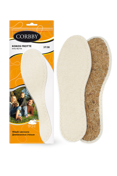 Corbby KOKOS FROTTE Egész évszakos cipőtalpbetét