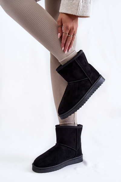 Bottes de neige chaudes pour femmes noires Virgina