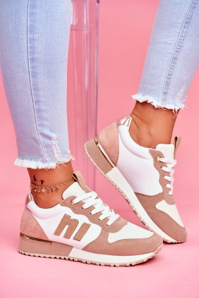 Női sportcipők Sneakers bézs rózsaszín Maddie
