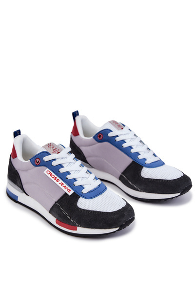 Férfi sportcipő Cross Jeans JJ1R4010C Szürke