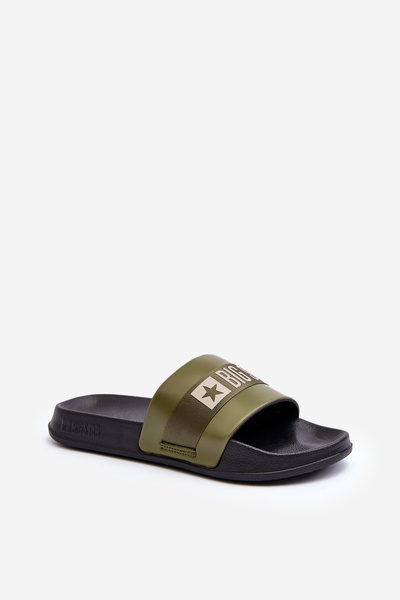 Men's Classic Flip-Flops Big Star LL174458 Khaki
