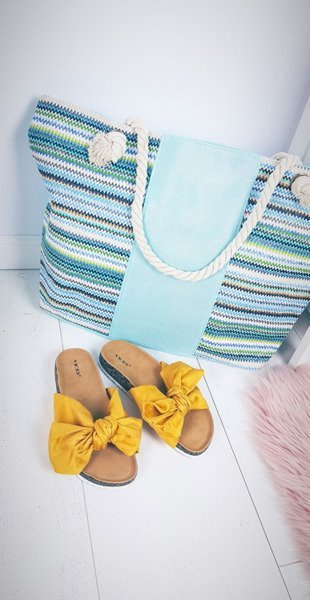 Big Beach Tote Sling Bag Mint