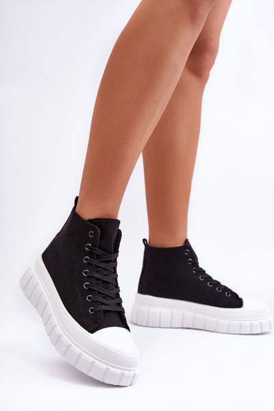 Adidatori de top pentru femei Black Avis