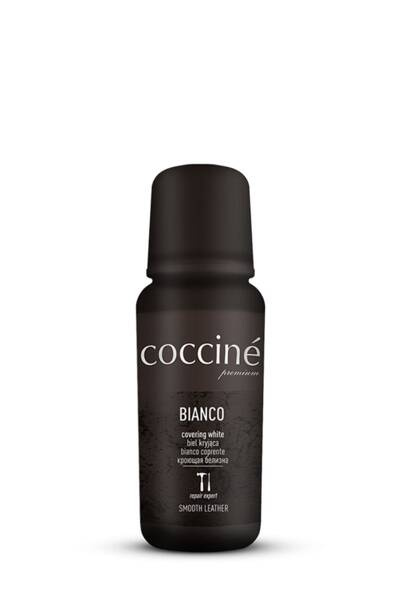 Coccine Bianco White nepermatomas batų tepalas, skirtas faneruotai odai