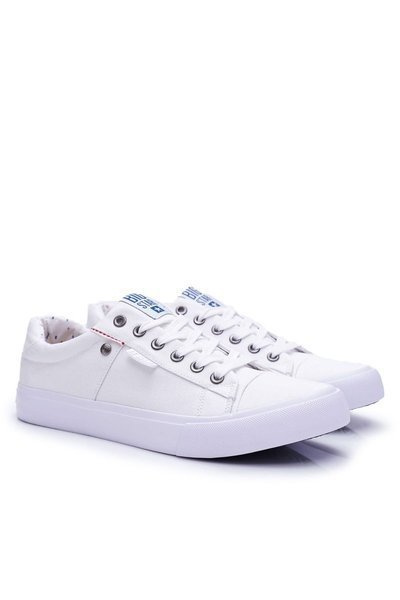 Baskets Big Star pour hommes blanches AA174097