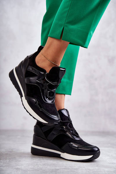 Pantofi sport pentru femei negri Colli
