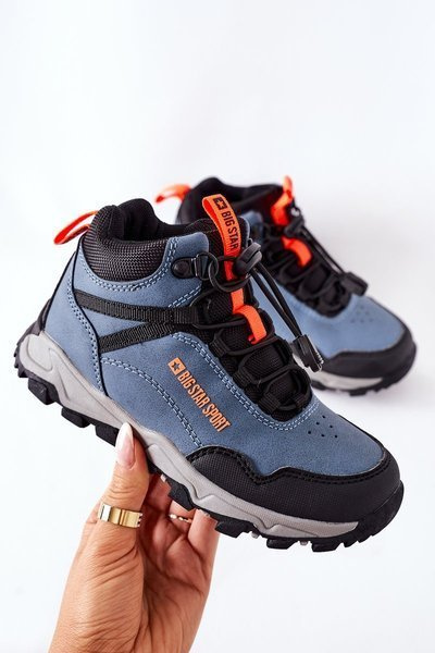 Chaussures de trekking enfant Big Star GG374048 bleu marine