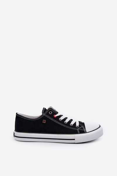 Baskets bleu marine Big Star Low pour hommes T174101