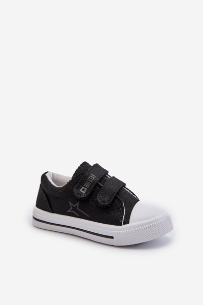 Baskets Velcro Enfant Big Star NN374111 Noir