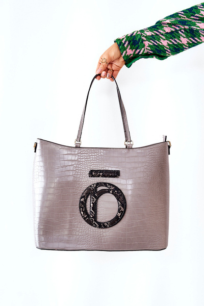 Shopper Handtasche NOBO L0540 Grau