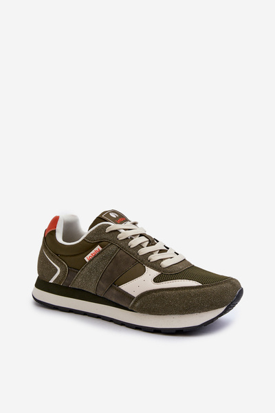 Herren-Sneaker INBLU IU000005 Dunkelgrün