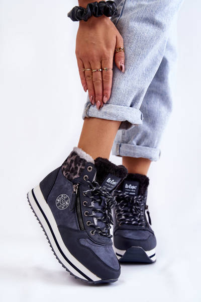 Bocanci femei Lee Cooper LCJ-22-31-1450 Navy Blue