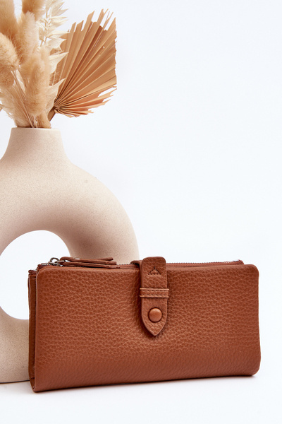 Damen geräumige Brieftasche Grau Aenima