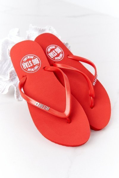 Big Star Damen Flip Flops FF274A611 Rot