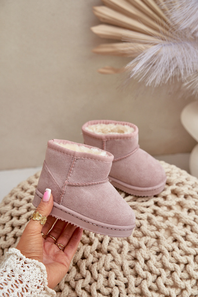 Bottes de Neige Isolées Enfant Rose Gooby