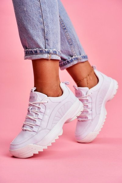Damen Sportschuhe Turnschuhe Big Star Weiß FF274681