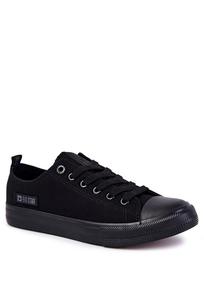 Adidași cu material scăzut pentru bărbați Star Big KK174007 Negru