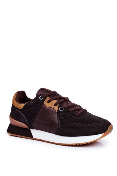 Chaussures de sport pour hommes Big Star marron GG174177