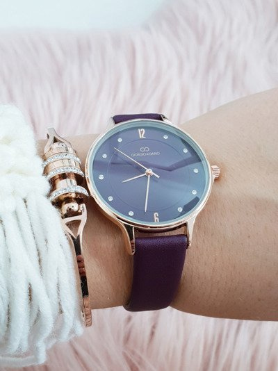 Women's Watch Giorgio & Dario Orgeno Purple