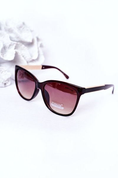 Lunettes de soleil femme marron ombré