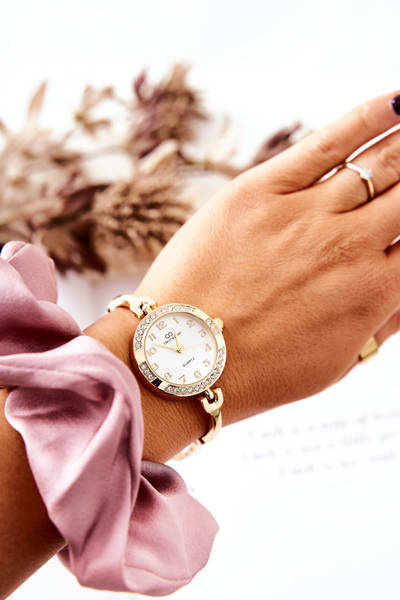 Montre Femme Giorgio&Dario Avec Zircons Or