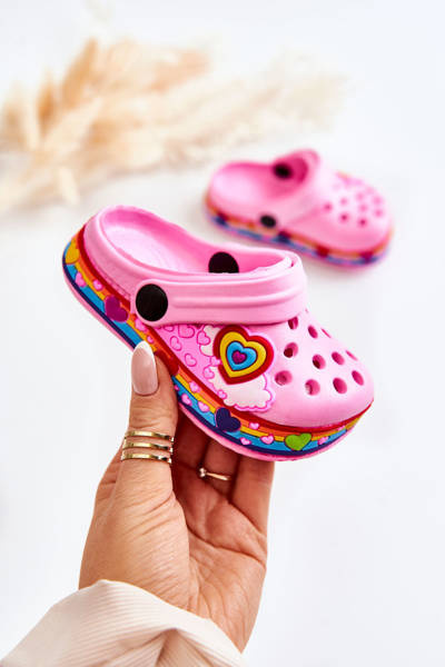 Children's Slippers Foam Crocs Pink Charie