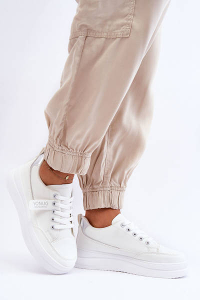 Pantofi sport pentru femei clasici White Ronesha